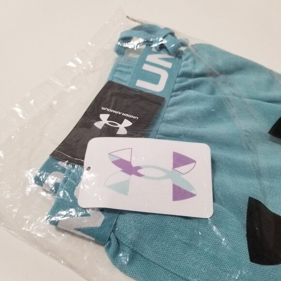 Under Armour PLAY UP SOLID - Sports shorts Size Youth Large Color Sky Blue - Picture 5 of 6